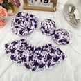 thumbnail image 6 of Porch Goose Summer Outfit 3 Piece Floral Print Set with Sun Hat Bikini Top and Skirt Fits 19-23 Inch Geese for Front Porch Patio Decor, 6 of 6