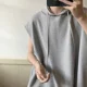 thumbnail image 5 of Sudadera Con Capucha Sin Mangas Simple Y Elegante Hombre, 5 of 6