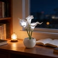 thumbnail image 6 of Artificial Calla Lily LED Night Lamp with White Vase,Simulation Flower Bedside Table Lamp for Bedroom,Living Room,Home Desktop Decor, 6 of 6