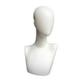 thumbnail image 5 of Stgfyxgs Mannequin Head Model Multipurpose Manikin Head Display Styling Wig Holder Wig Stand for Headset Headdress Jewelry Scarves Hat High Low Shoulders, 5 of 9