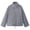 Gray, variant on Busydd Girls Winter Coat 5-15 Years Warm Comfy Solid Color Stand Collar Boys Fleece Jacket Casual Long Sleeve Zipper Boys Clothes with Pockets 14-15 Years