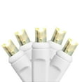 thumbnail image 1 of 100ct Warm White LED Wide Angle Christmas Light Set for a Light Curtain White Wire, 1 of 2