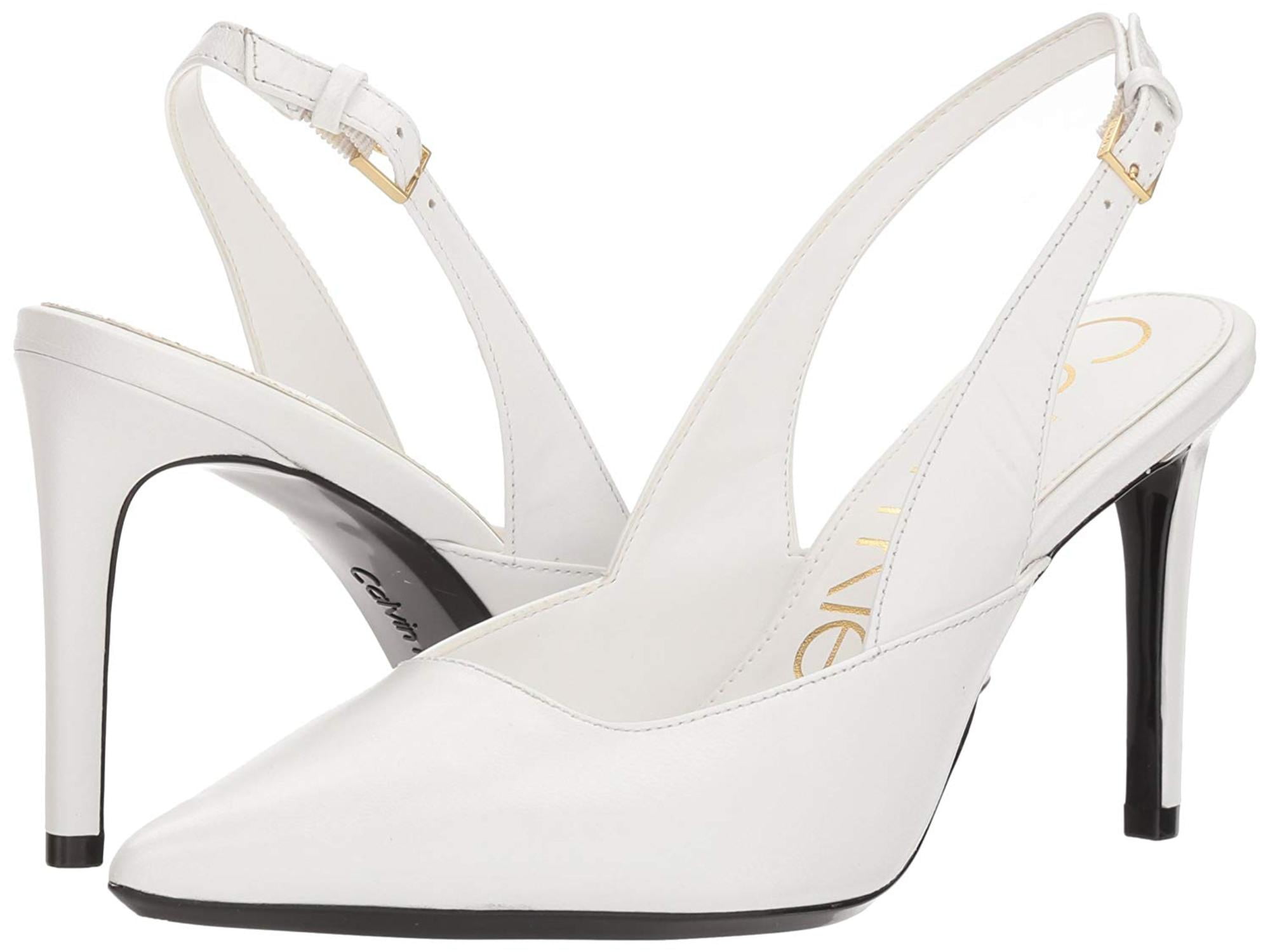 calvin klein women's rielle slingback pumps