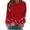 L Multicolor, variant on Christmas Sweatshirts for Women Crew Neck Casual Print Long Sleeve Fashion Pullover Hoodless Sweatshirt