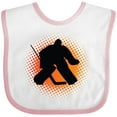 thumbnail image 3 of Inktastic Ice Hockey Goalie Sports Boys or Girls Baby Bib, 3 of 4