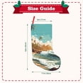 thumbnail image 3 of Picia Coastal Palm Beach for 18in Christmas Stockings, Xmas Stocking for Kids, Holiday and Family Stocking for Fireplace or Party Decoration, 3 of 7