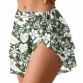 thumbnail image 5 of Gamivast Sarong Cover up for Women Tropical Print Wrap Skirt Swimsuit Cover up Skirt Flowy Beachwear Vacation Resort Wear Cruise Poolside Beach to Boardwalk, 5 of 6