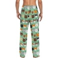 thumbnail image 2 of Top-kevin Cute Cat Pajama Pants Mens Lounge Pants Super Soft Men Pajama Bottoms with Pockets Drawstring, 2 of 14