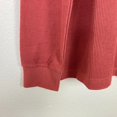 thumbnail image 3 of Men's Henley Waffle Shirt Size Medium Rust Long Sleeve, 3 of 3