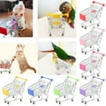 thumbnail image 1 of Flmtop Mini Lovely Cart Trolley Small Pet Bird Parrot Rabbit Hamster Cage Playing Toy Rose Red, 1 of 9