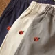 thumbnail image 5 of Boys' and Girls' Casual Pants 1-5Y Spring 2025 New Baby Children's Cotton Trousers Kid's Cartoon Embroidery Outdoor Pants, 5 of 6