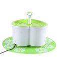 thumbnail image 3 of Fuente de agua automática para gatos, con luces LED y almohadilla, interfaz USB, bebedero para perros en forma de corazón, 3 of 8