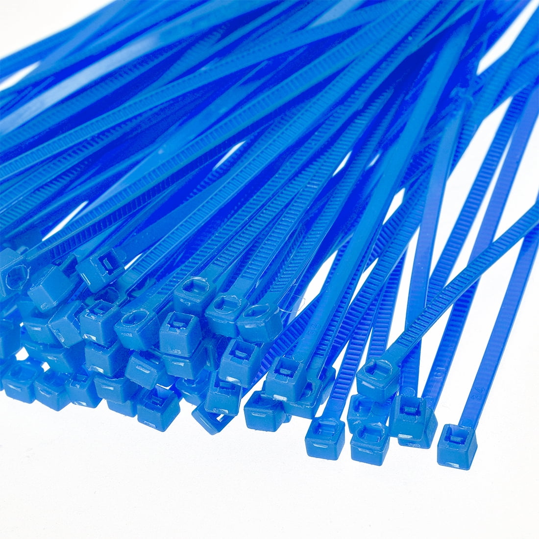 Unique Bargains Nylon Cable Ties Self-Locking Zip Tie Wire Ties for Cables 100x2.5mm Blue