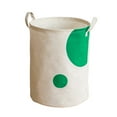 thumbnail image 2 of KTTECTOA Large Capacity Cotton And Linen Cloth Dirty Clothes Basket Toys And Sundries Storage Bucket Multifunctional Foldable Thickened Storage Basket with Hand Strap Clearance House Warming Gifts Can, 2 of 7