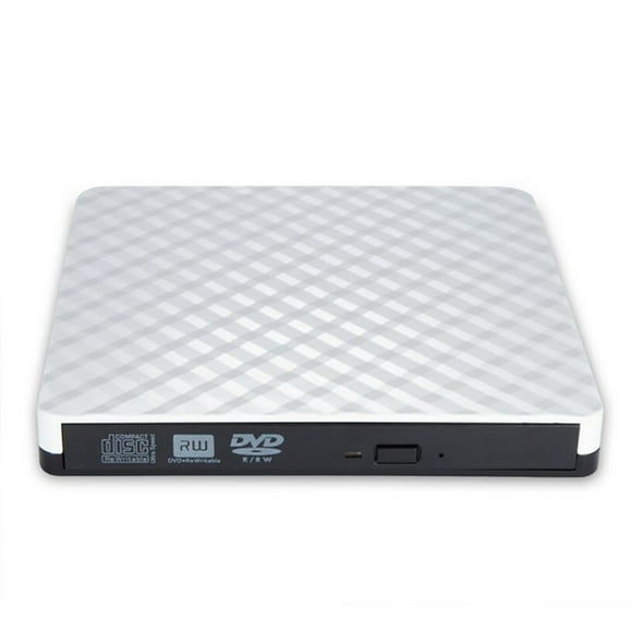 PC Laptop External USB 3.0 DVD RW CD Writer Portable Optical Drive Burner Reader Player Tray ,Wide Compatibility