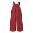 thumbnail image 4 of EIGTHTAIL Salopette Ample en Coton et Lin pour Femmes Grande Taille, 4 of 5