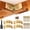 Golden Yellow, variant on 4Pcs Table Leg Corner Brackets Heavy Duty Iron L Shape Bracket for Wobbly Dining Table, Desk, Coffee Table, Bench Leg Repair