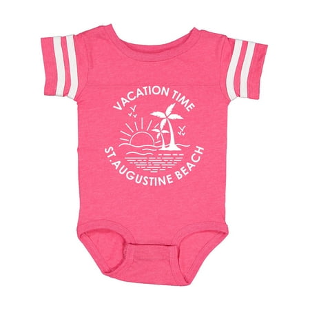 

Inktastic Vacation Time in St Augustine Beach Gift Baby Boy or Baby Girl Bodysuit