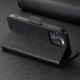 thumbnail image 6 of Allytechgroup Wallet Flip Case for iPhone 13 with Credit Card Slot, RFID Blocking PU Leather Stand Case Support Wireless Charging Shockproof Full Body Cover for iPhone 13, Black, 6 of 9