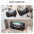 thumbnail image 5 of Haiem Modern Abstract Colorful Skull C Printed Large Pencil Case, Big Capacity Pencil Pouch Stationery Pen Bag, Storage High Capacity Bag Pouch Holder Box Organizer, Marker Pen Case, 5 of 6