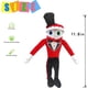 thumbnail image 2 of 2023 New Digital Circus Plush, The Amazing Pomni and Jax Plushies Toy, New Digital Circus Stuffed Toys, Cartoon Image Pillow for Fans and Kids (F), 2 of 2