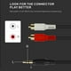 thumbnail image 5 of Cable divisor de audio estéreo en Y Qicheng & Lys de 3,5 mm a 2 RCA de 1,5 m, 5 of 7