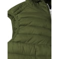 thumbnail image 5 of Ma Croix Mens Lightweight Puffer Vest Alternative Down Quilted Hiking Parka with Hood, 5 of 8