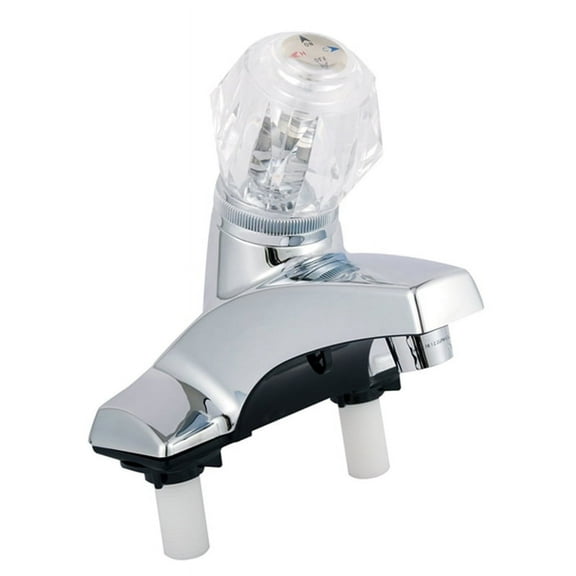 Home Plus Traditional Single Handle Lavatory Faucet, Chrome