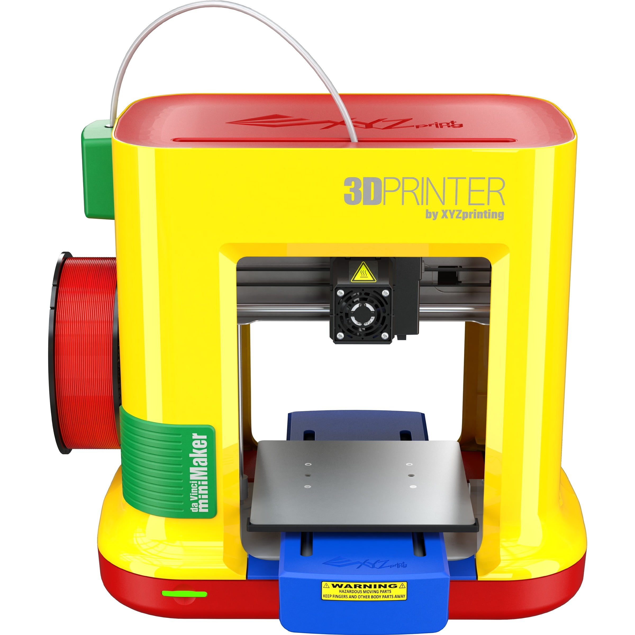 da Vinci miniMaker 3D Printer (White/Blue/Black) 6"x6"x6" Built