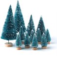 thumbnail image 1 of 28Pcs Mini Model Snow Frost Trees Bottle Brush Trees Plastic Winter Snow Ornaments Tabletop Model Trees for Chistmas Party Decoration Diorama Models Trees, 1 of 7