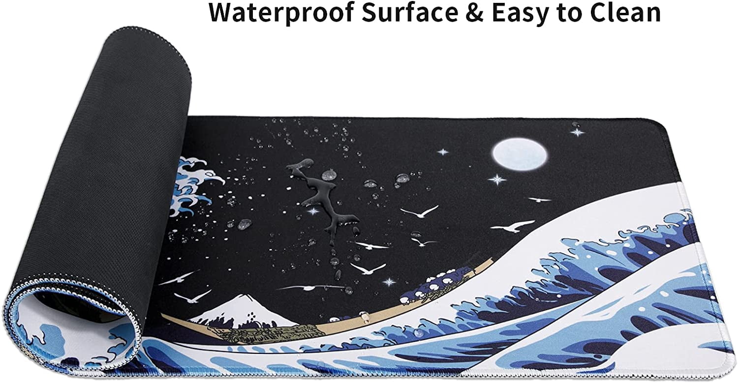 Gaming Office Mouse Pad Large Table Pads PC Keyboard Waterproof and Non