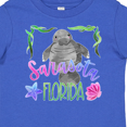thumbnail image 4 of Inktastic Sarasota Florida Cute Swimming Manatee Boys or Girls Baby T-Shirt, 4 of 5
