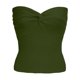 thumbnail image 5 of Fiudx Ofertas Flash Del Día Solo En Línea Top de Punto Roscado de Color Sólido Sin Tirantes Sexy para Mujer, 5 of 5