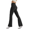 thumbnail image 4 of Women's High Waist Bootcut Yoga Pants Tummy Control Workout Flare Leggings, 4 of 6