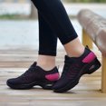thumbnail image 3 of Zapatos de baile de moda para mujer, zapatillas cuadradas modernas para entrenamiento, gimnasio, salón de baile, Jazz, 3 of 5