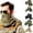 Army Green, variant on Mwjwdo Unisex Camo Net Desert Wrap Wind Sand Blocking Soft Thin Fabric For Backcountry Treks Yellow