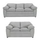 thumbnail image 1 of Sala 3-2 TRINITY Aston 2 piezas ( Sofá, Love Seat ) Plata Para Sala, 1 of 8