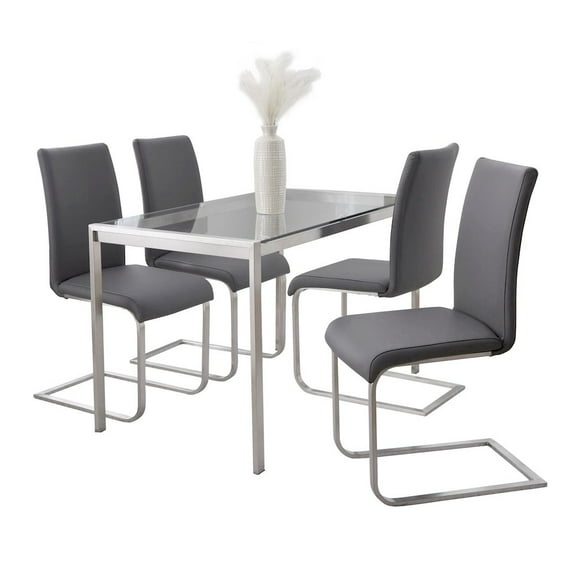 LumiSource Fuji-Foster Dining Set - 5 Piece