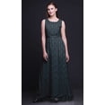 thumbnail image 2 of Bimba Damask Ladies Printed Long Tank MaxiDressResort Wear Evening Gown-XX-Large, 2 of 6