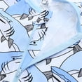 thumbnail image 6 of ATAIKU Infant Baby Boys Short Sleeve Romper 3M-3T Newborn Cotton 2 Way Zipper Jumpsuit Toddler Summer Bodysuit - 1PCS Shark, 6 of 11
