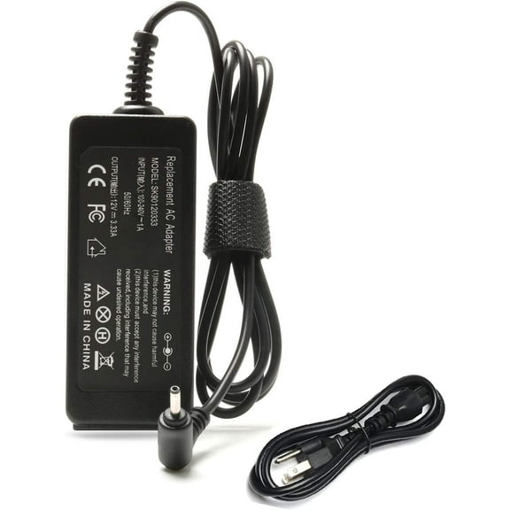 NATNO 40W 12V 3.33A Power Supply Cord Charger for Samsung 11.6" Chromebook 2 3 XE303C12 XE500C12 XE500C13 XE501C13 XE503C12 XE503C32, ATIV Smart PC XE300TZC XE500T1C XE700T1C, AA-PA3N40W AD-2612AUS