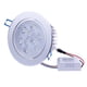 thumbnail image 1 of Led Luz De Techo Foco Empotrable Downlight Blanco Frío 100-245V 9*1W Cateissary HA024774-01, 1 of 7