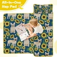 thumbnail image 4 of French Bulldog Sunflowers Floral Toddler Nap Mats for Kids Preschool,Sleeping Mat Bag or Kids,Toddler Sleeping Bag,Toddler Nap Mat or Daycare, 4 of 6