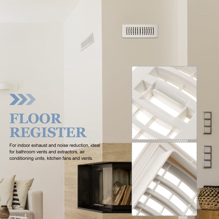 Floor Register Central Air Conditioning Floor Ventilation Floor Vent Cover  - Walmart.com