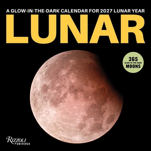 Lunar 2027 Wall Calendar, (Paperback)