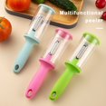 thumbnail image 3 of Paokuoon Stainless Steel Peeler Multi functional Fish Paring Cutter Stainless Steel Ergonomic Handle Safe Container Peeler, 3 of 6