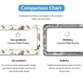 thumbnail image 4 of Highland Cow Farm License Plate Frames for Women Men Car Plate Holder Cover Metal Tag Aluminum Car Accessories Front Rear Plate Decor, 4 of 6