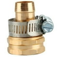 thumbnail image 1 of MYG 3/4 inch Garden Brass Mender End Repair Kit, Hose Female Threaded Joint, 1 of 5