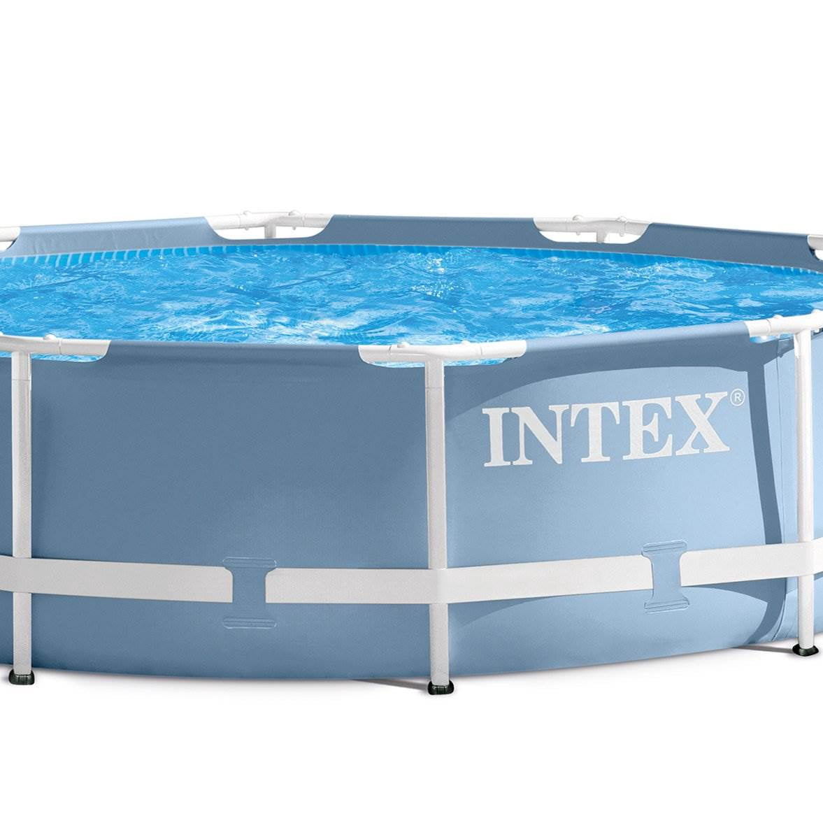 Intex 12ft x 30in Prism Frame Above Ground Swimming Pool w/ 530 GPH Filter Pump