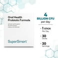 thumbnail image 3 of SuperSmart - Oral Health 4 Billion CFU - Oral & Dental Probiotics - with Lactobacillus Reuteri & Salivarius | Non-GMO & Gluten Free - 30 Sticks, 3 of 9
